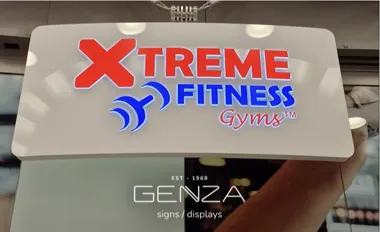 Genza Signs & Displays - Xtreme Fitness Gym