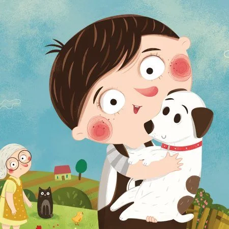 Grafika promocyjna wydarzenia Kino dla maluchów: Film animowany „Pucio kocha zwierzaki” – MKO