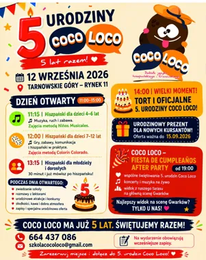 Coco Loco – 5. urodziny szkoły
