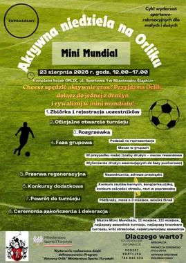 Grafika promocyjna wydarzenia Mini Mundial