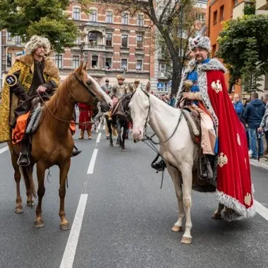 Grafika promocyjna wydarzenia Pochód Gwarkowski w Tarnowskich Górach / Gwarki 2026 / 500-lecie TG