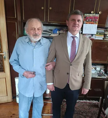 Paweł Brol świętuje 90 lat. Za nim droga od Tworoga po hutnicze hale