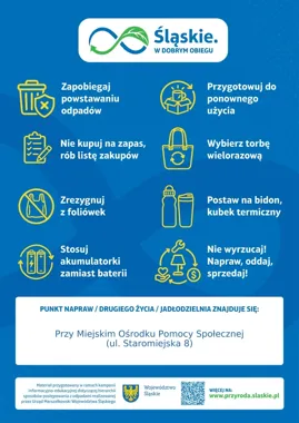 Mniej odpadów, więcej ponownego użycia. Śląska kampania także w Miasteczku Śląskim