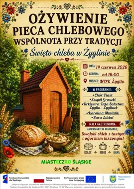 Święto chleba w Żyglinie połączy muzykę i dawne smaki