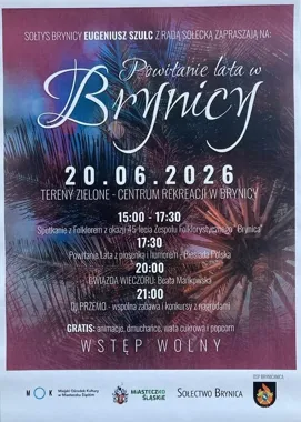 Brynica szykuje jubileusz i śląskie święto z muzyką do późnego wieczora