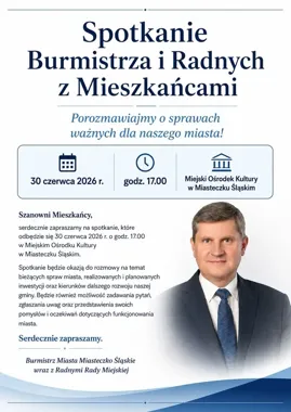 W Miasteczku Śląskim szykuje się rozmowa o inwestycjach i przyszłości
