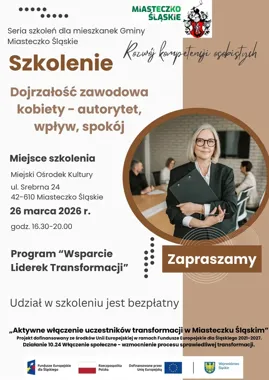 W Miasteczku Śląskim kobietom znów otwiera się przestrzeń do wzmocnienia pewności siebie