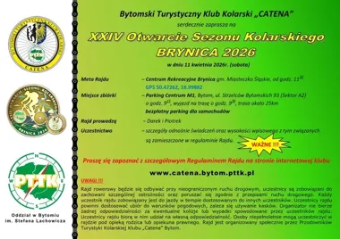 Rowerowy sezon ruszy przez Bytom i zakończy się ogniskiem w Brynicy