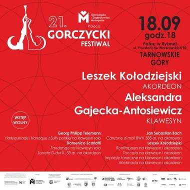 Barok i akordeon w Pałacu w Rybnej. Będzie prawykonanie