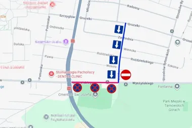 Przy cmentarzach zmieni się ruch. Krótka będzie jednokierunkowa