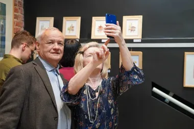 Tarnowskie Góry w akwarelach. Wernisaż połączył dwa jubileusze