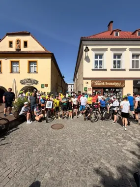 Rowerowy rajd domknął szlak gwarków. Uczestnicy zaliczyli 13 punktów