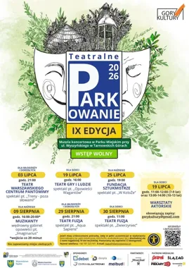 Pantomima, żonglerka i teatr dla dzieci wracają na parkową scenę