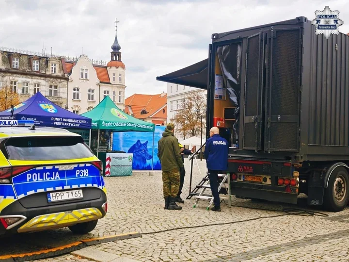 Escape Truck w Tarnowskich Górach. Młodzież uczyła się rozpoznawać zagrożenia