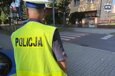 Pierwsze dni szkoły pod policyjną kontrolą w Tarnowskich Górach