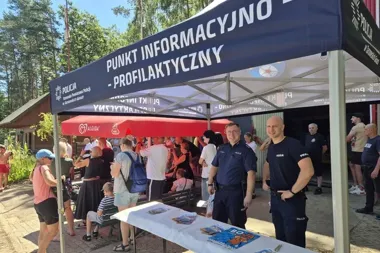 Nad zalewem ruszył sezon, policjanci ostrzegli przed jednym błędem nad wodą