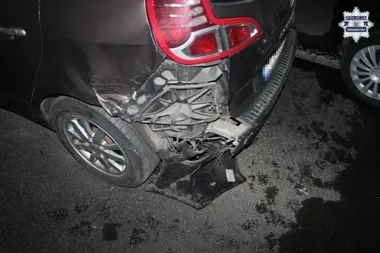 Jedna chwila i cztery auta poszły w sznur na DK78 w Świerklańcu