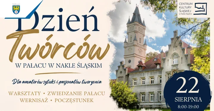Jeden dzień, cztery techniki i wernisaż w pałacu w Nakle Śląskim
