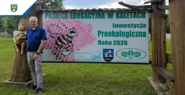 Szklany ul i degustacja miodów. Edukacyjna pasieka działa w Kaletach