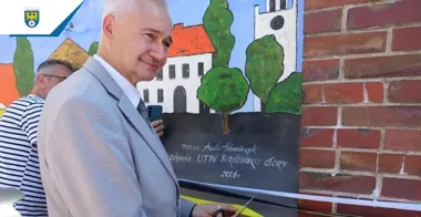 Kamienice i zabytki na jednej ścianie. Nowy mural w Tarnowskich Górach