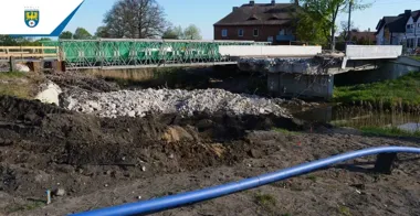 Przy Drozdka ruszyła rozbiórka starego mostu. Nowa przeprawa jest coraz bliżej