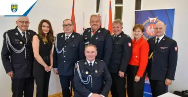 Jan Ozga ponownie prezesem powiatowego ZOSP RP w Tarnowskich Górach